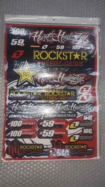 Комплект наклеек на мопед Альфа