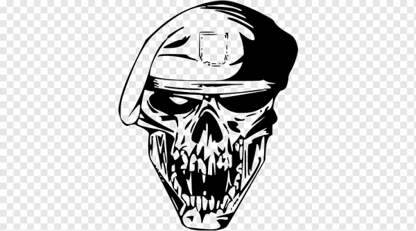 Наклейки черепа спецназ