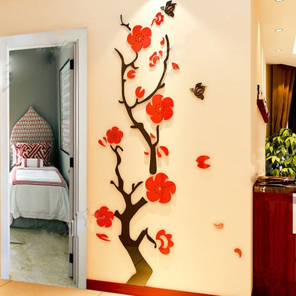 Наклейки на стену больших размеров