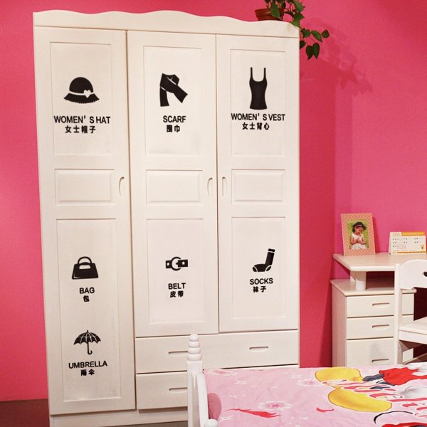 Декор для детских шкафов