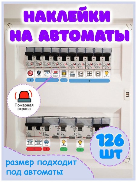 Наклейки QF на автоматы