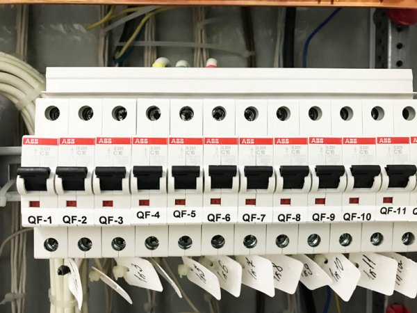 Маркировка автоматов для электрощитка