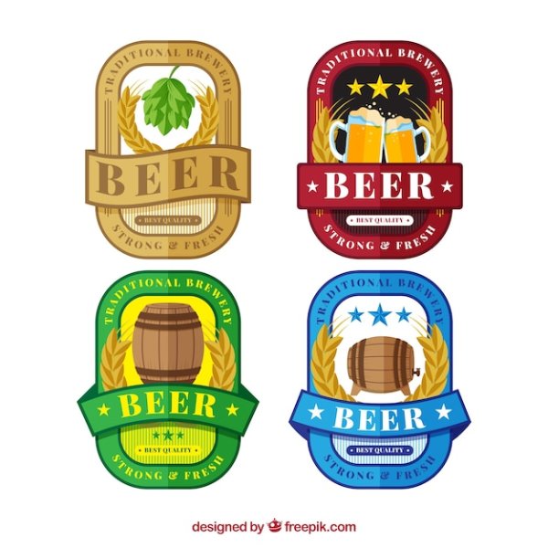 Пивные этикетки Жигулёвское светлое