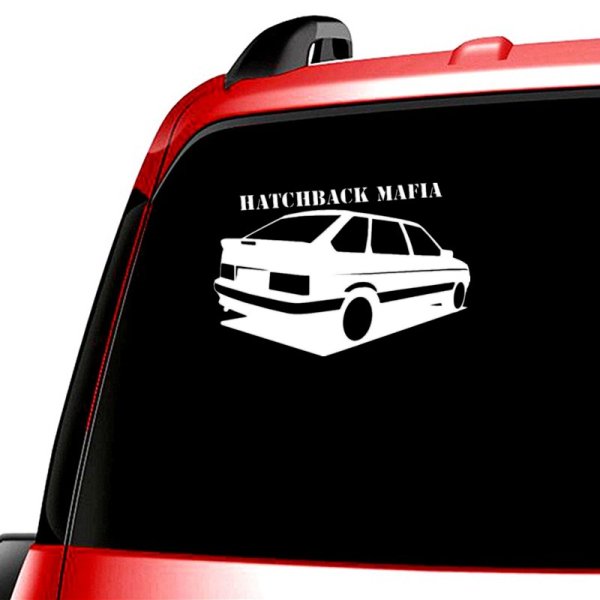 Информационные наклейки на ВАЗ 2114