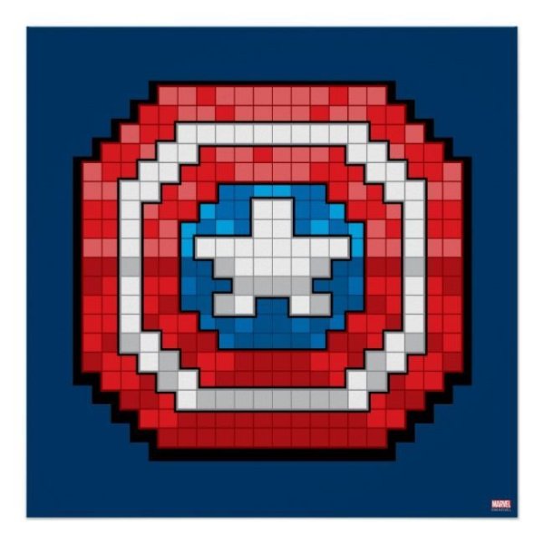 Пиксель арт Мстители