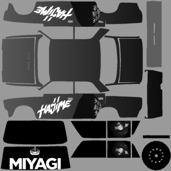 Скины для RCD на ВАЗ 2107