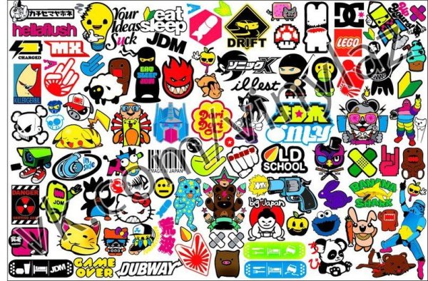 Наклейки для мальчиков крутые