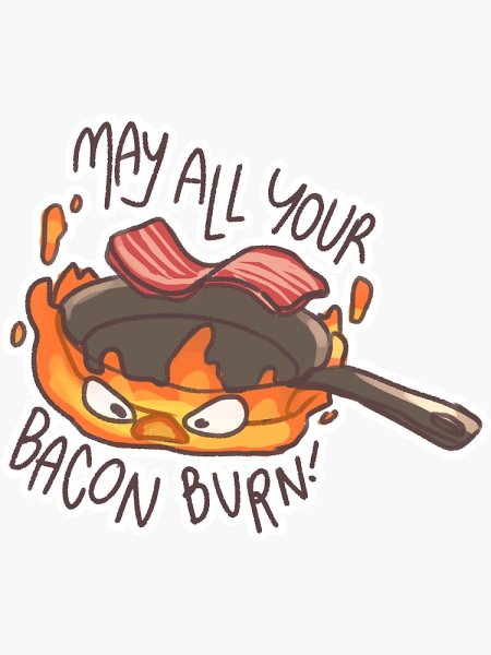 Наклейка Кальцифер