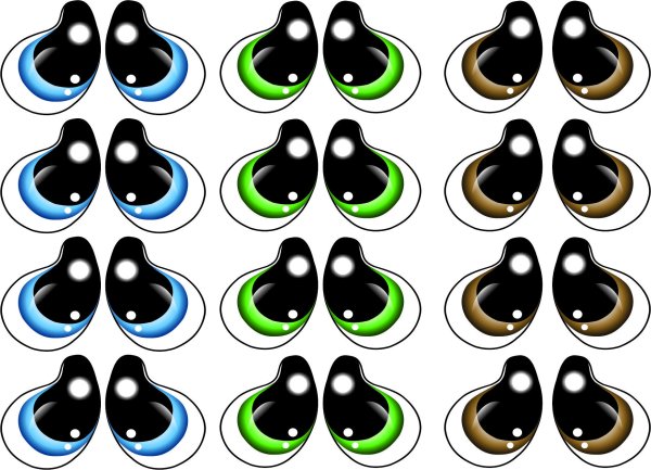 Глазки для поделок