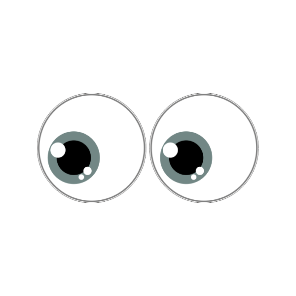 Глаза наклейки
