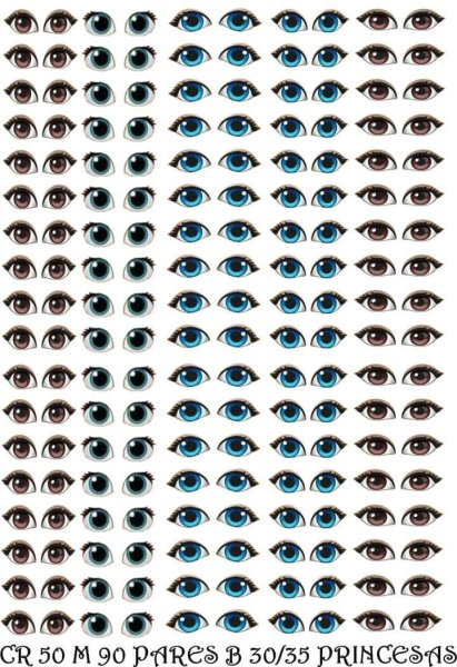 Маленькие глазки для поделок