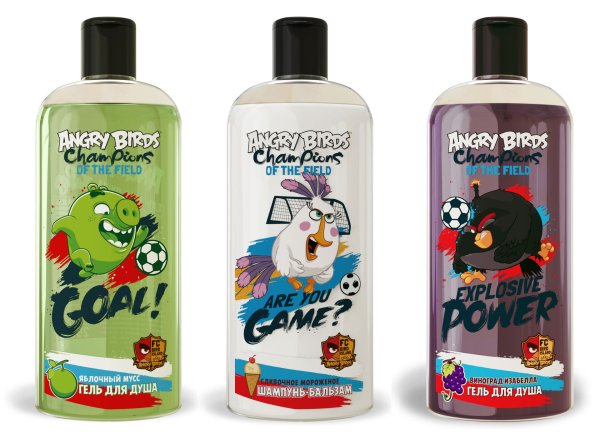 Angry Birds гель для душа и шампунь