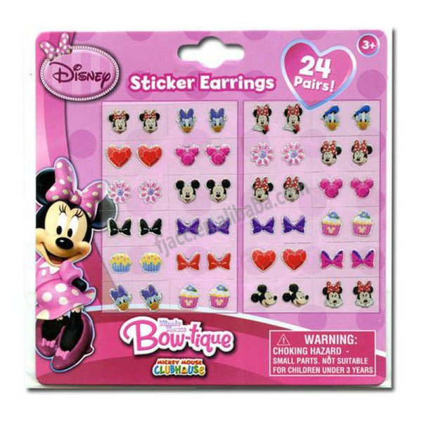 Стикеры серьги