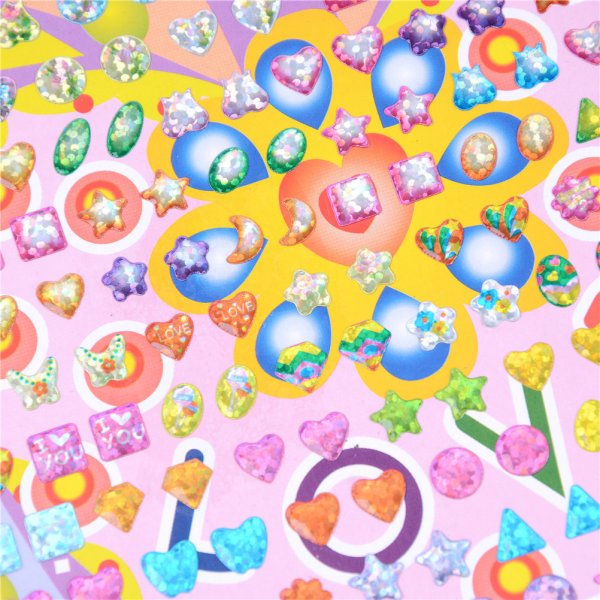 Серёжки наклейки. Для девочек