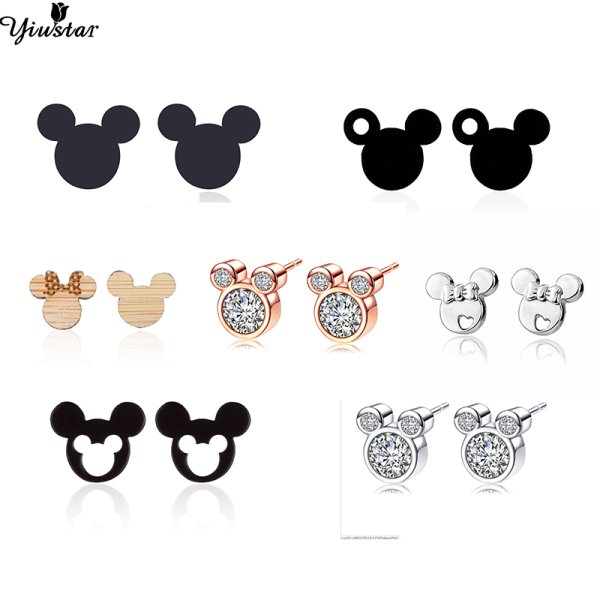 Серьги Микки Маус Соколов