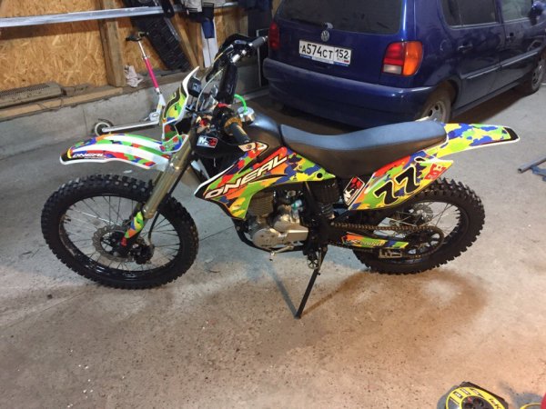 Комплект наклеек Kayo t2 250 Enduro (2020)