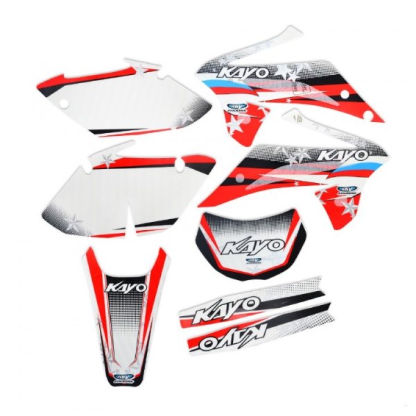 Kayo t2 Enduro наклейки