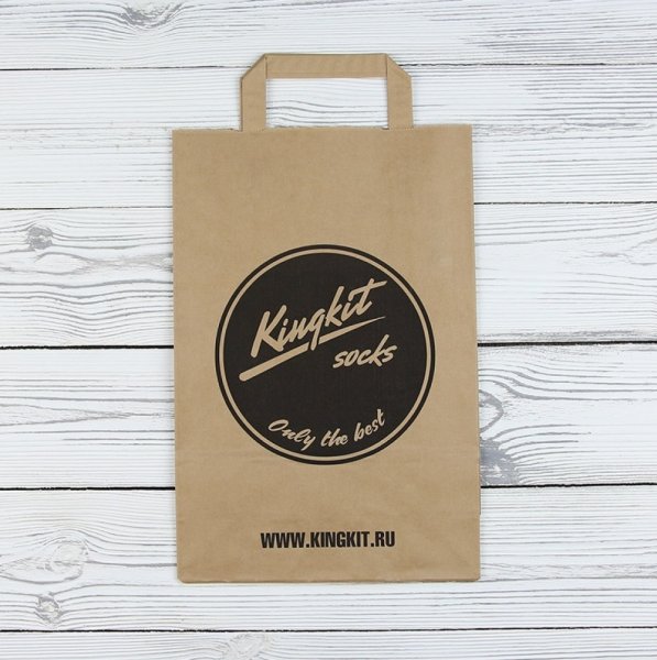 Крафт пакеты с логотипом
