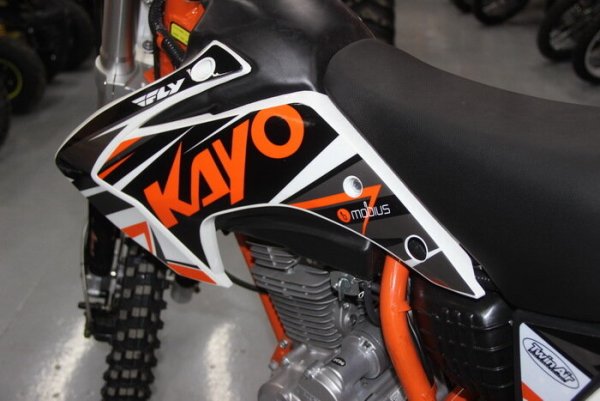 Раскрас наклейки оформление Kayo t2 250 Enduro