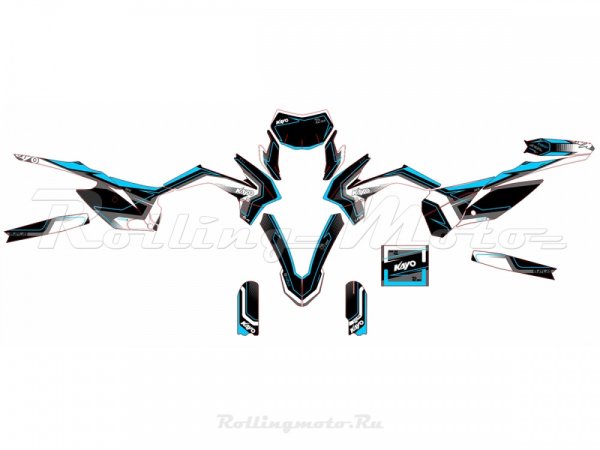 Комплект наклеек Kayo t2 250 Enduro (2020)