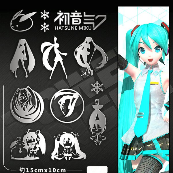 Хацунэ Мику Стикеры