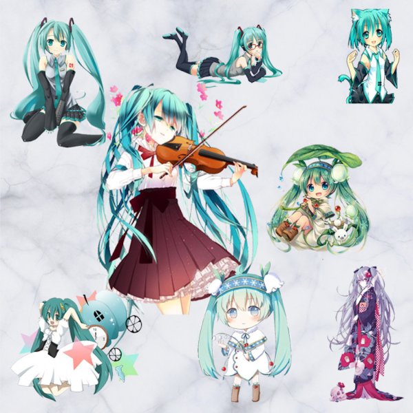 Хатсуне Мику Стикеры