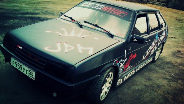 ВАЗ 2109 наклейка 13