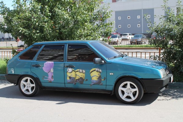 ВАЗ 2109 наклейка 13