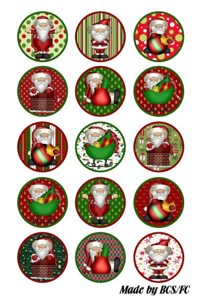 Новогодние наклейки