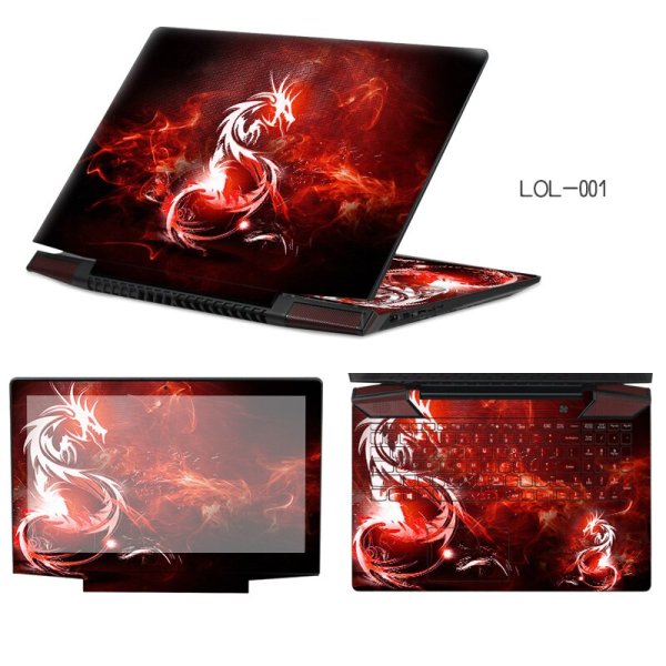 Наклейка на ноутбук 15.6 MSI