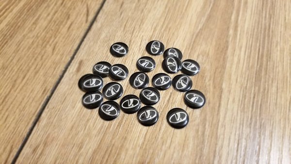 Наклейка 14мм Линкольн на выкидной ключ