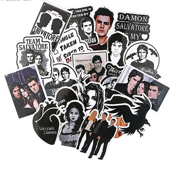 Наклейки дневники вампира