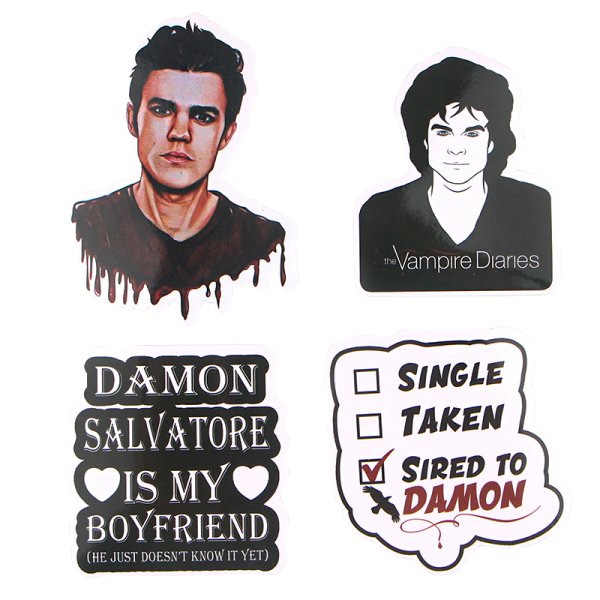 Наклейки дневники вампира