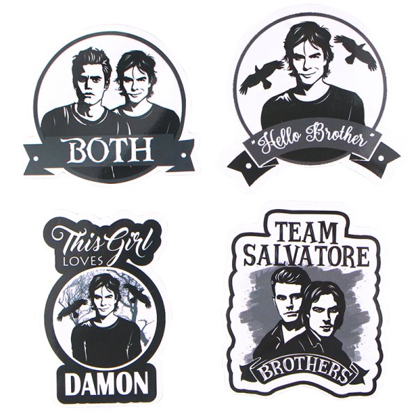 Наклейки дневники вампира