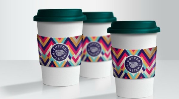 Манжеты для стаканов цветные