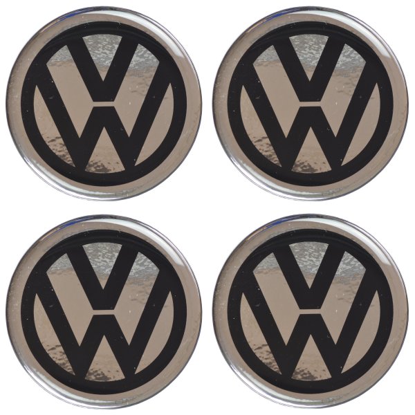 Наклейки на колпачки дисков VW 60мм