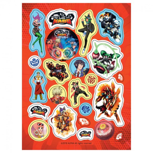 Infinity nado наклейки