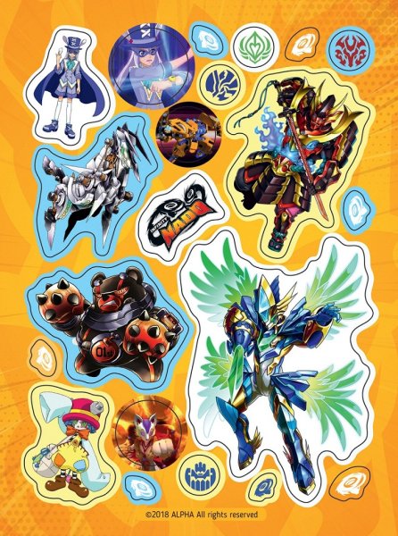 Коллекция наклеек Infinity nado