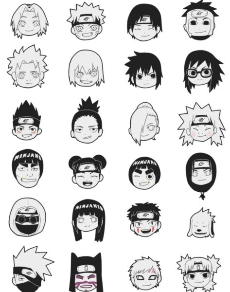 Эмоции аниме Наруто