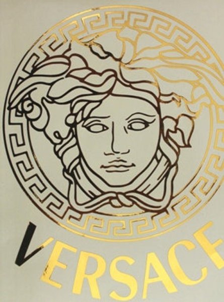 Версаче наклейка