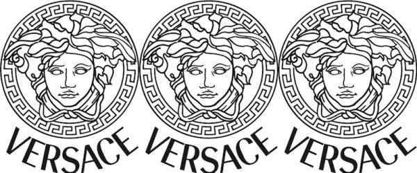 Логотип Версаче на авто