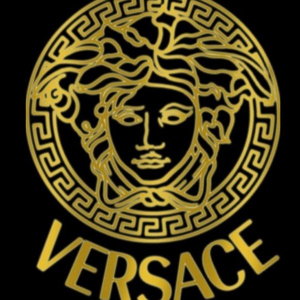 Versace logo Gold