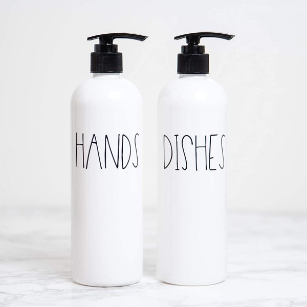 Надпись шампунь