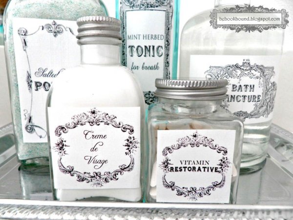 Этикетка шампуня