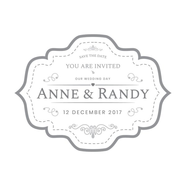 Этикетка на бутылку пустая