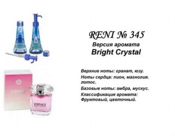 Духи Рени 345 название
