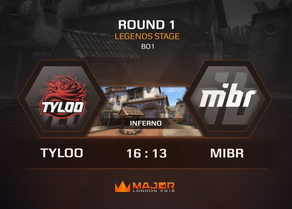 КС го наклейка TYLOO