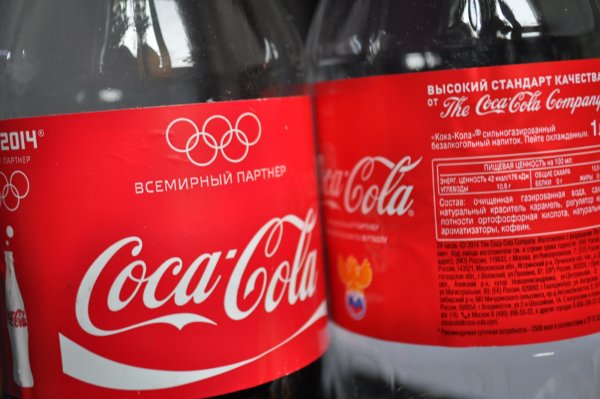 Coca Cola этикетка