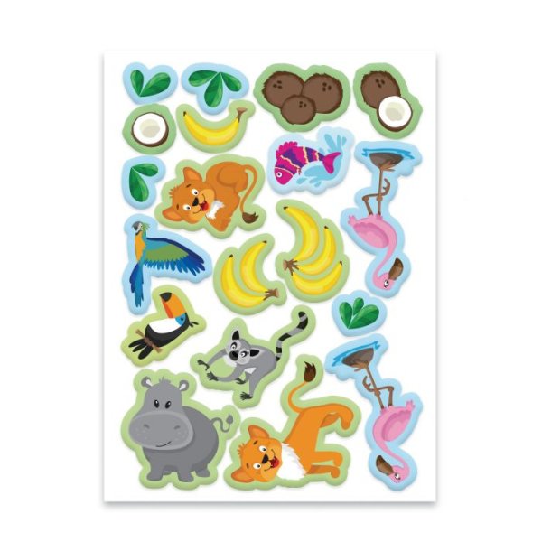 Наклейки объёмные