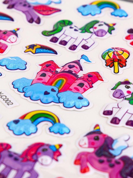 Наклейки объемные детские